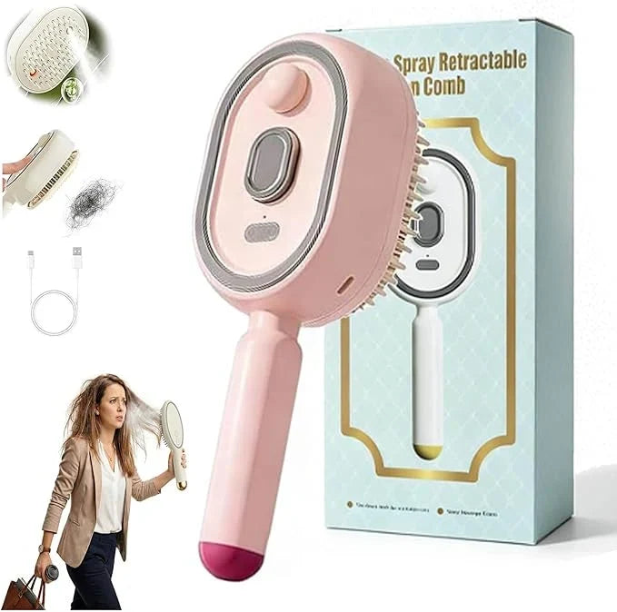 Electric Spray Retractable Air Cushion Comb โจ